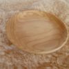 Assiette en bois pour enfant ou pour dessert