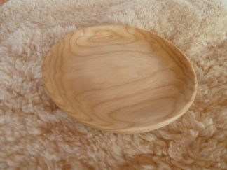 Assiette en bois pour enfant ou pour dessert