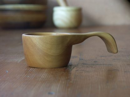 Kuksa en bois d'érable, fabrication artisanale, pièce unique