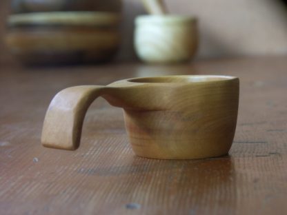 Kuksa en bois d'érable, fabrication artisanale, pièce unique