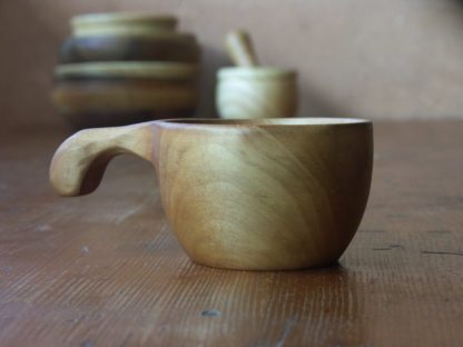 Kuksa en bois d'érable, fabrication artisanale, pièce unique