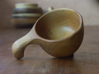 Kuksa en bois d'érable, fabrication artisanale, pièce unique