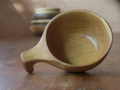 Kuksa en bois érable, fabrication artisanale française, pièce unique