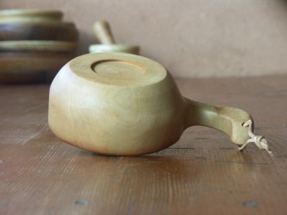 Kuksa en bois érable, fabrication artisanale française, pièce unique