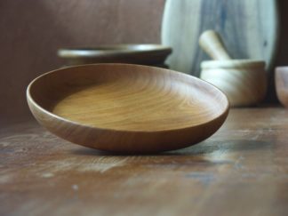 Assiette en cerisier