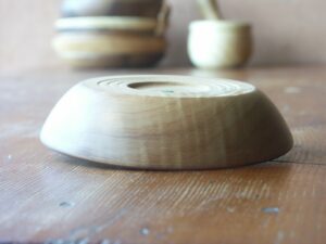 Assiette en bois