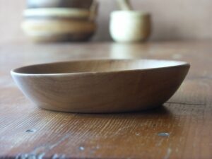 Assiette en bois