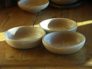 Assiette en frêne 1