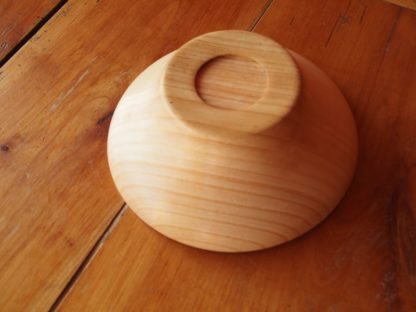 Assiette à soupe en frêne - 18,5cm – Image 3