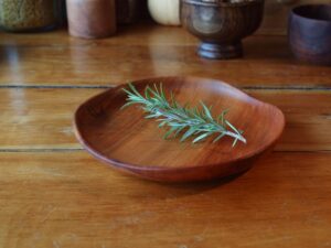 Assiette plate en poirier - 22.5cm 994