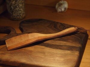 Spatule en bois de pommier