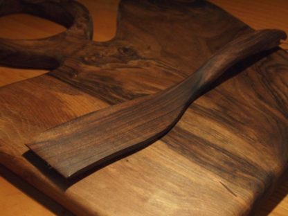 Spatule en bois de noyer