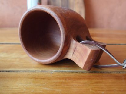 Mug en bois de pommier