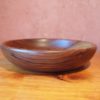 Assiette creuse en noyer - 20cm