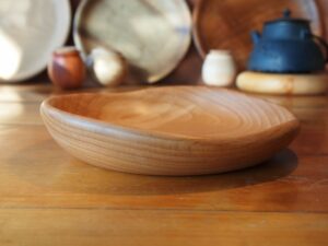Assiette creuse en hêtre - 20,5cm 941