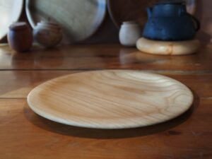 Assiette plate en frêne - 24cm 939