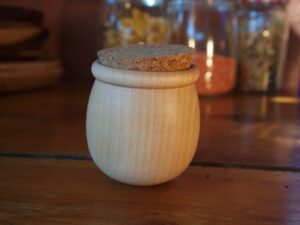 Pot à épices en érable "culbuto"