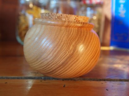 Pot à épices en frêne olivier "culbuto"