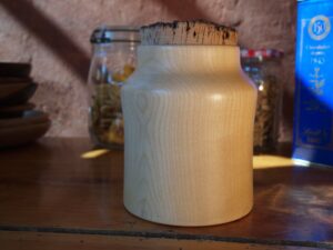 Boite à tisanes en érable