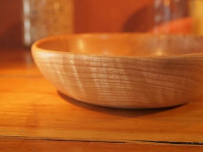 Assiette creuse en frêne – Image 3