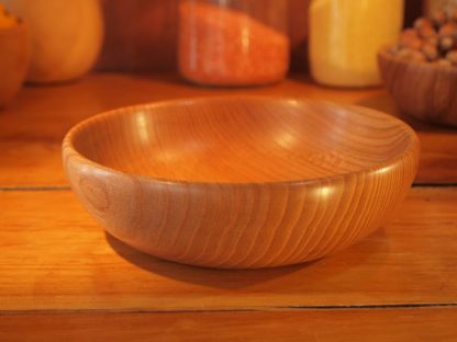 Assiette creuse en hêtre – Image 4