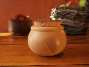 Pot à épices "culbuto" en érable