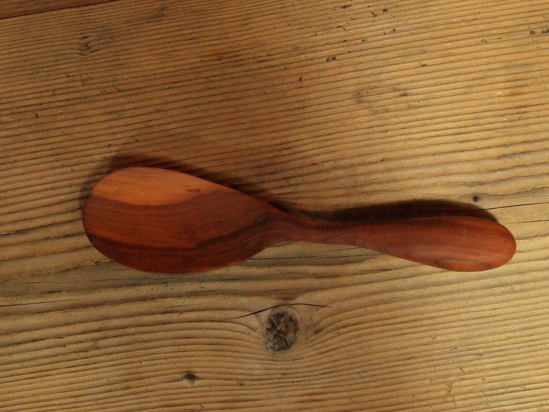 Petite cuillère en bois pour bébé - Au creux d'un arbre