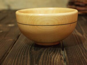 Bol en bois d'érable – Taille bébé