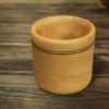 Verre en bois d'érable – Taille bébé – Image 3