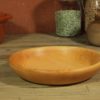 Assiette mi-creuse en frêne