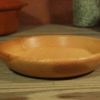 Assiette mi-creuse en frêne