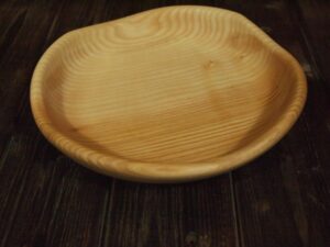 Assiette creuse en frêne 787