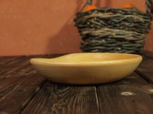 Assiette creuse en frêne 760