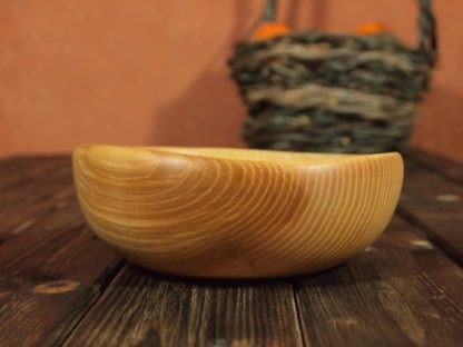 Assiette creuse en frêne – Image 2