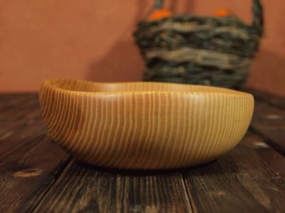 Assiette creuse en frêne – Image 3