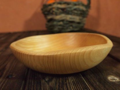 Assiette creuse en frêne – Image 5