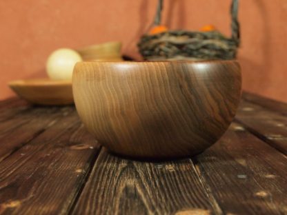 Grand bol en noyer – Image 3
