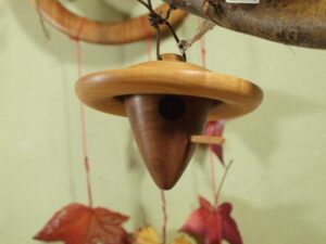 Nichoir décoratif en bois