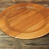 Assiette plate en noyer – Image 2
