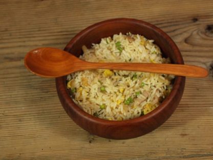 Cuillère en bois pour manger (adulte) en merisier