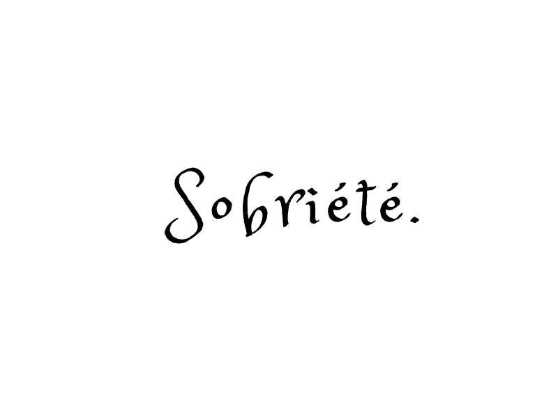 Sobriété