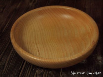 Assiette creuse en frêne – Image 2