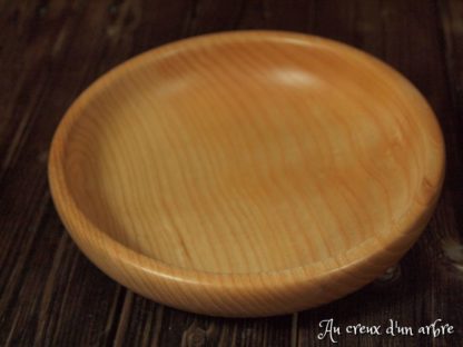 Assiette creuse en frêne – Image 3