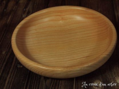 Assiette creuse en frêne – Image 4