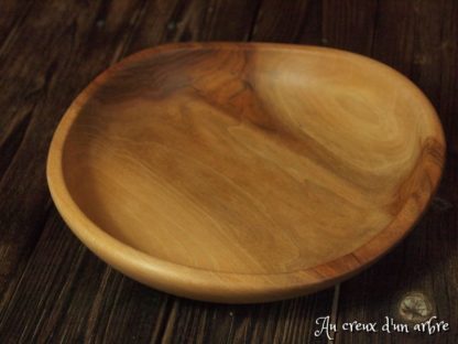 Assiette creuse en noyer – Image 3