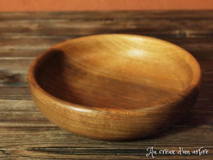 Assiette creuse en noyer – Image 4