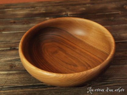 Assiette creuse en noyer – Image 6