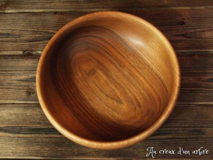 Assiette creuse en noyer – Image 7