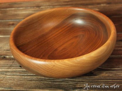 Assiette creuse en noyer – Image 4