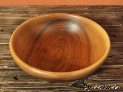 Assiette creuse en noyer – Image 5